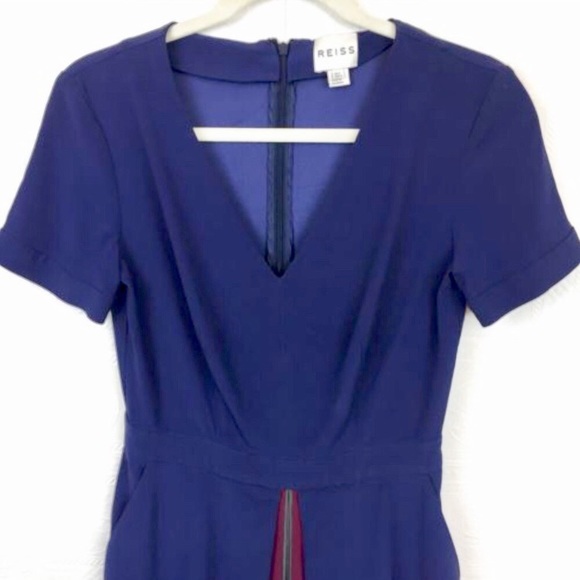 Reiss Elva pleat dress - Picture 4 of 8